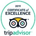 Certificate of Excellence 2019 TripAdvisor