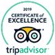 Certificate of Excellence 2019 TripAdvisor