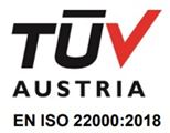 TUV AUSTRIA 22000:2018